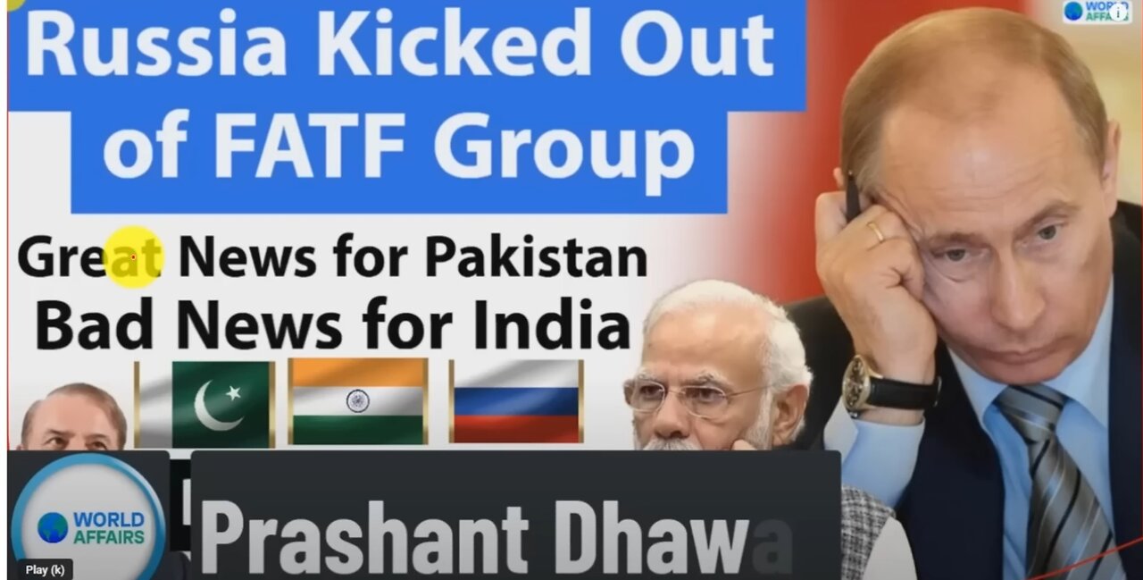 Russia kicked out of FATF Group