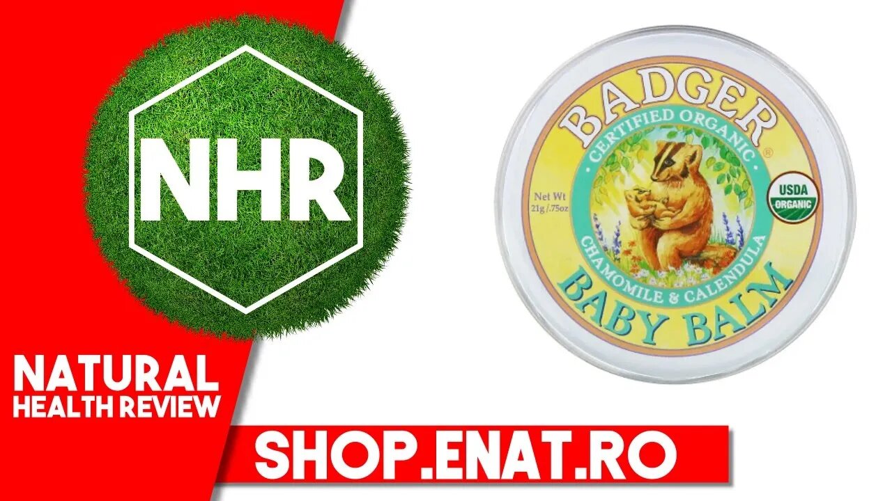 Badger Company, Baby Balm, Chamomile & Calendula, .75 oz (21 g)