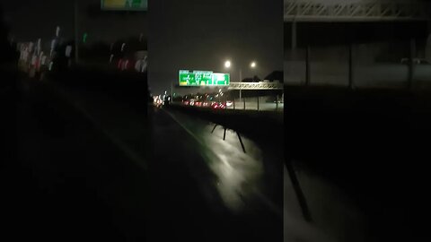 Motorway by Westhaven marina.