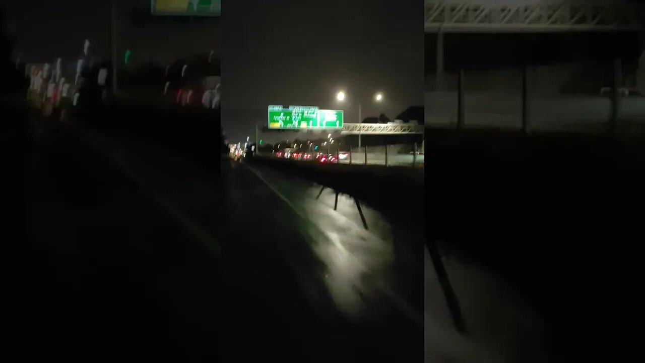 Motorway by Westhaven marina.