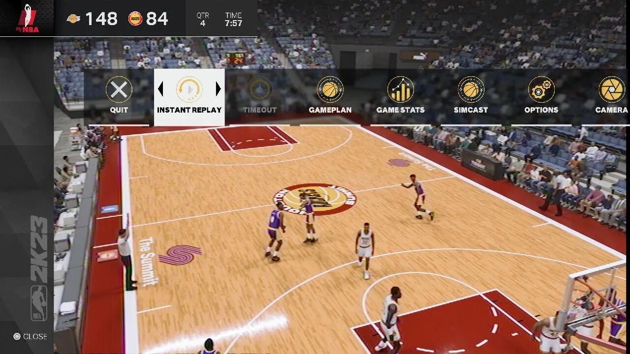 NBA 2K23 LA Lakers Game 1