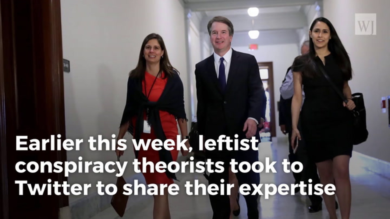 Woman Sitting Behind Kavanaugh Trolls The Left At Hearing With Another Cryptic Sign