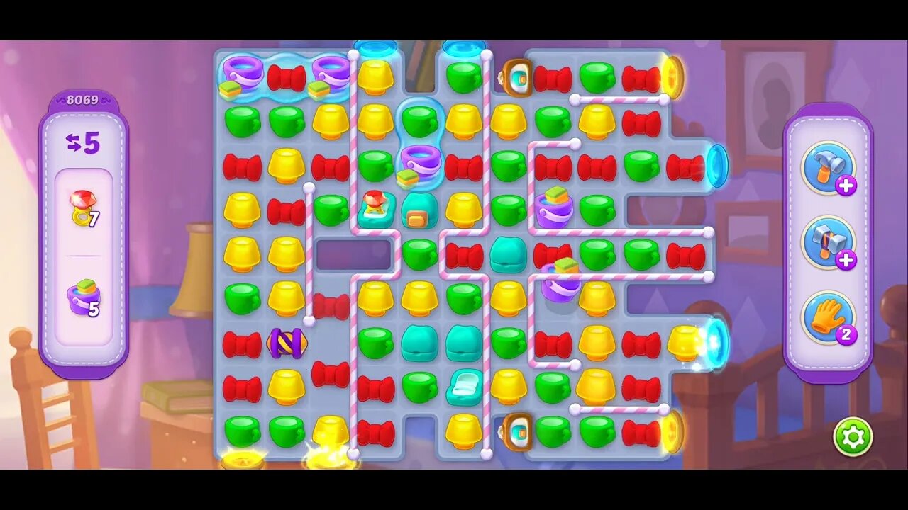 Playrix Homescapes Gameplay Walkthrough Level 8069