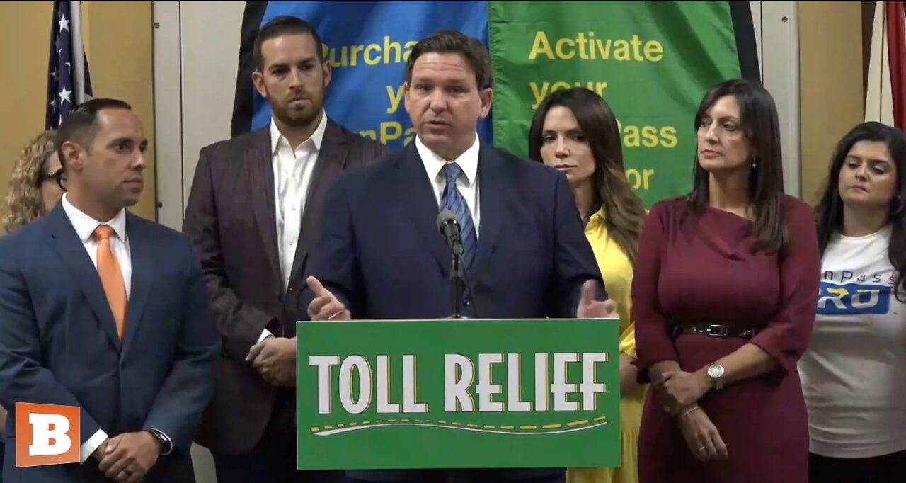 LIVE: Gov. Ron DeSantis proposing toll road relief for Floridians…