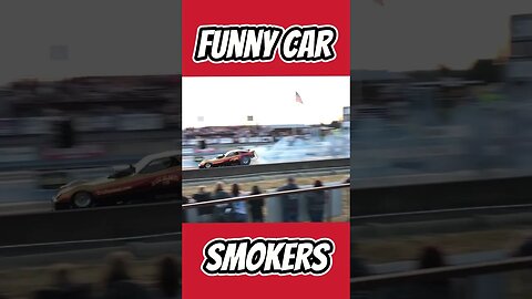 Funny Car Smokers! #shorts