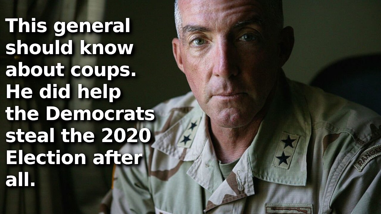 The General Who Helped Plan the Democrats’ Theft of the 2020 Election Warns of Military Coup in 2024