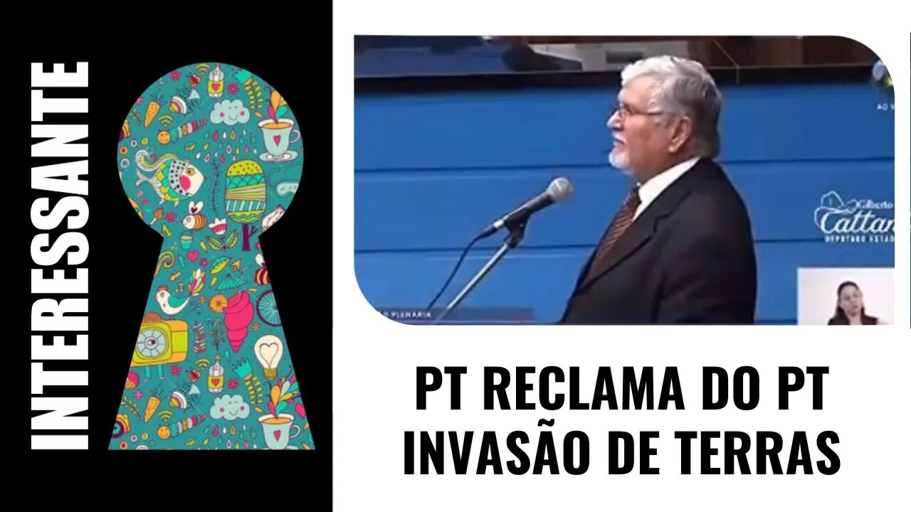 PT RECLAMA DO PT - INVASÃO DE TERRAS