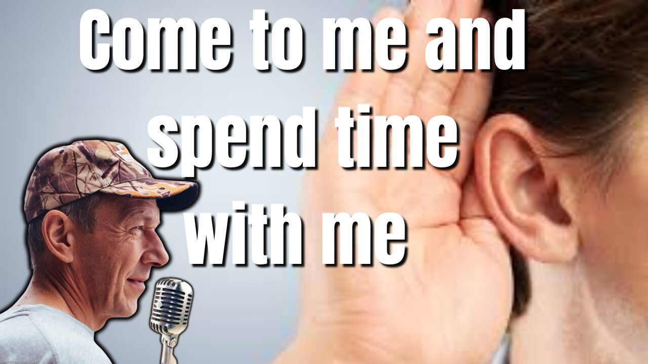 Come to me and spend time with me. Podcast with Soren