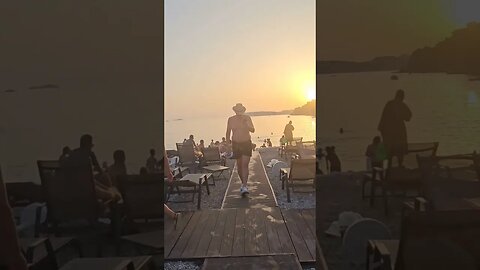 Sunset Beach Dubrovnik Croatia