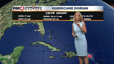 Hurricane Dorian Expected to Be a Cat 3 by Labor Day!