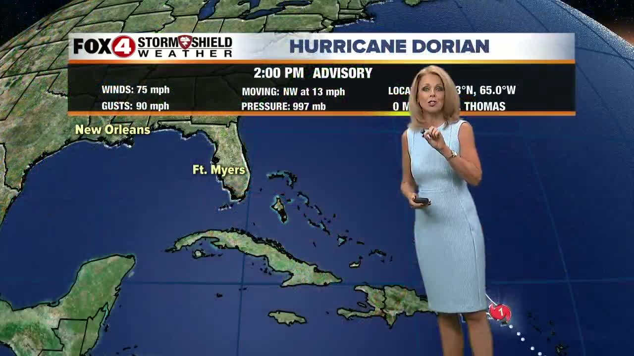Hurricane Dorian Expected to Be a Cat 3 by Labor Day!