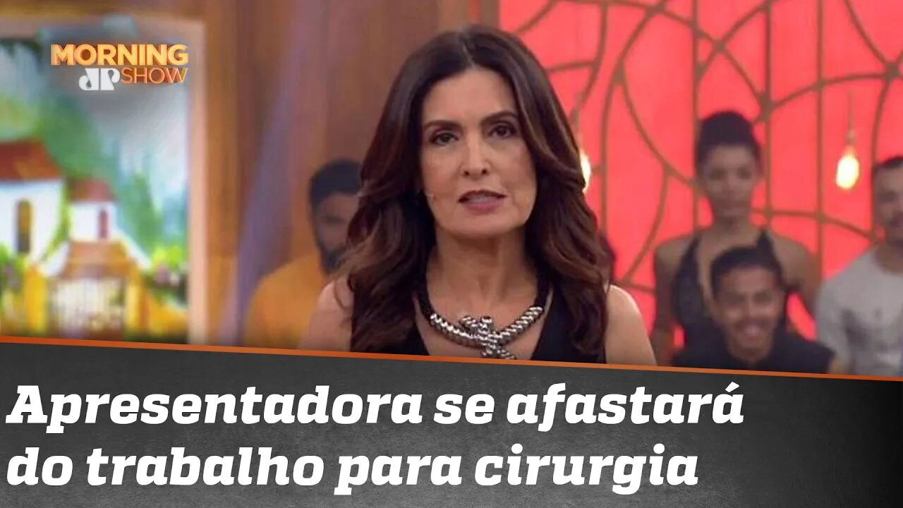 Fátima Bernardes está com câncer no útero