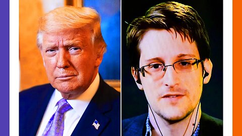 Trump And Snowden Call Out The Timing of Biden Files 🟠⚪🟣 The NPC Show