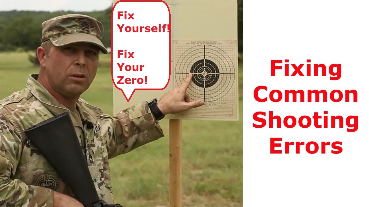 US Army Zero: How To Practice Shooting, Fixing Common Marksmanship Errors