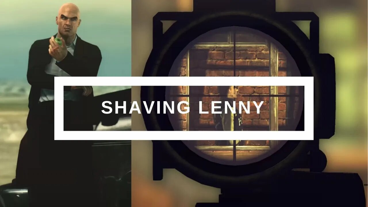 Hitman Absolution - Shaving Lenny - Quick Efficient Assassination - Ultra Settings 60 FPS