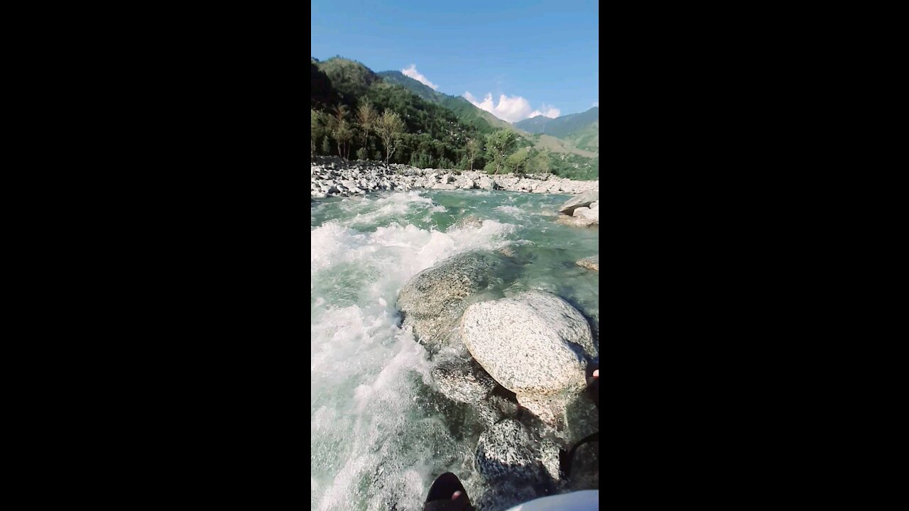 Natural lake River in Swat Valley |Pakistan