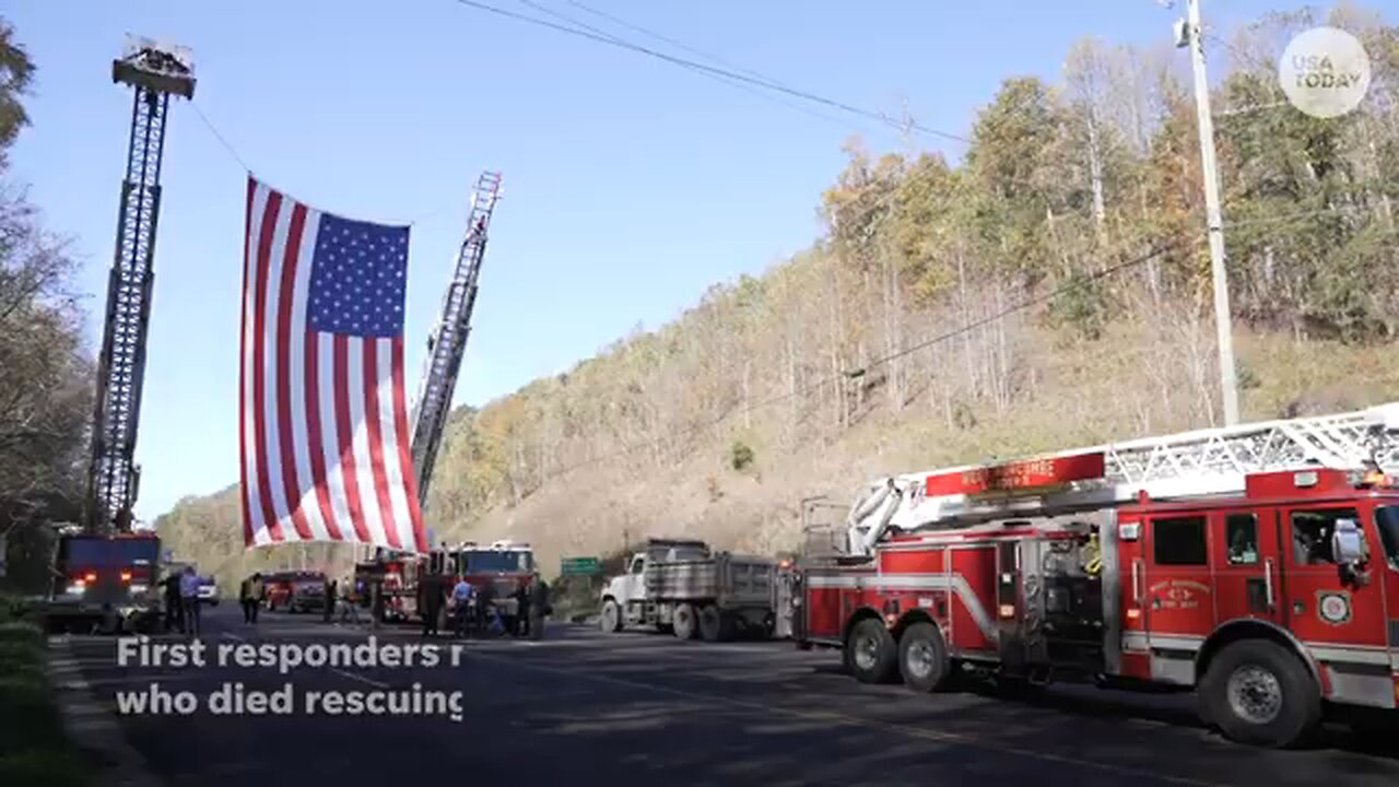 Hundreds mourn firefighter killed rescuing others during Helene _ USA TODAY