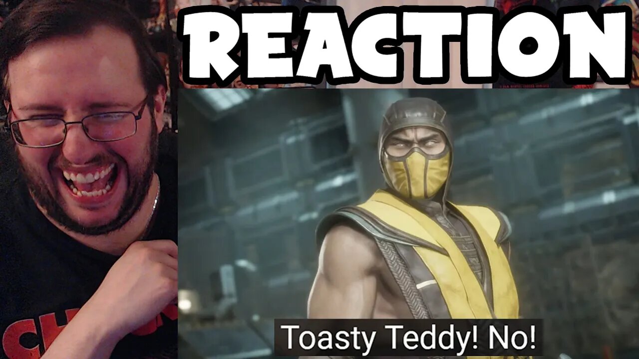 Gor's "Mortal Kombat 11 Custom AI Intros S1E3 & Lost Episodes by OddgiantAF" REACTION
