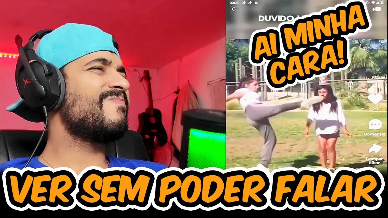 Fui desafiado a assistir até o final sem falar! #desafio #netogomesd #react