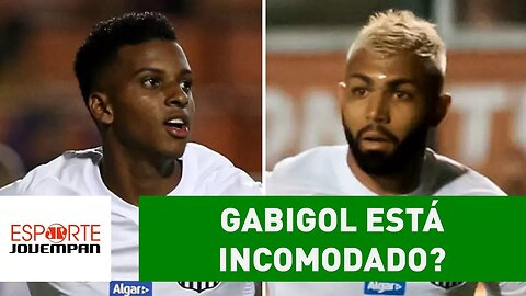 Gabigol está incomodado com os gols de Rodrygo? BASTIDORES!