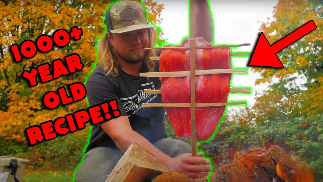 ANCIENT Traditional SALMON Recipe! KING & COHO FISHING With The METAL GOD, A Local LEGEND!!