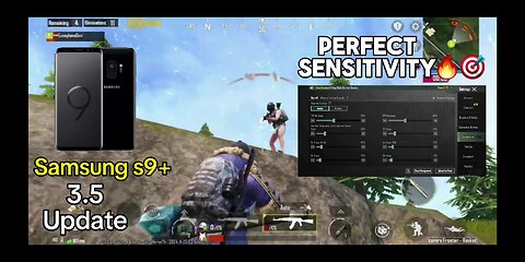 The Best Sensitivity for Samsung S9+ in 2024🔥| Pubg Mobile 🤩After New Update