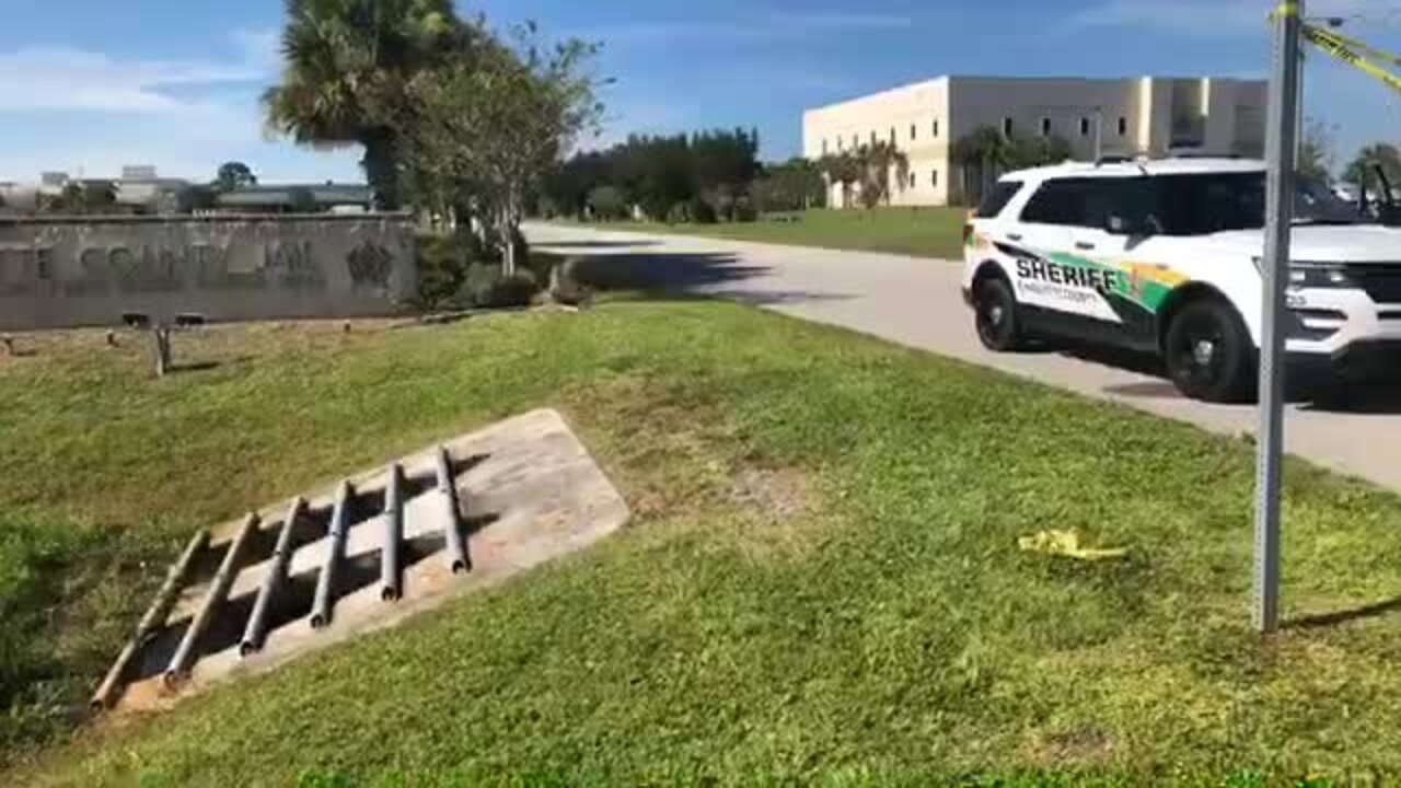 Dead body found outside Charlotte County Jail visitation building