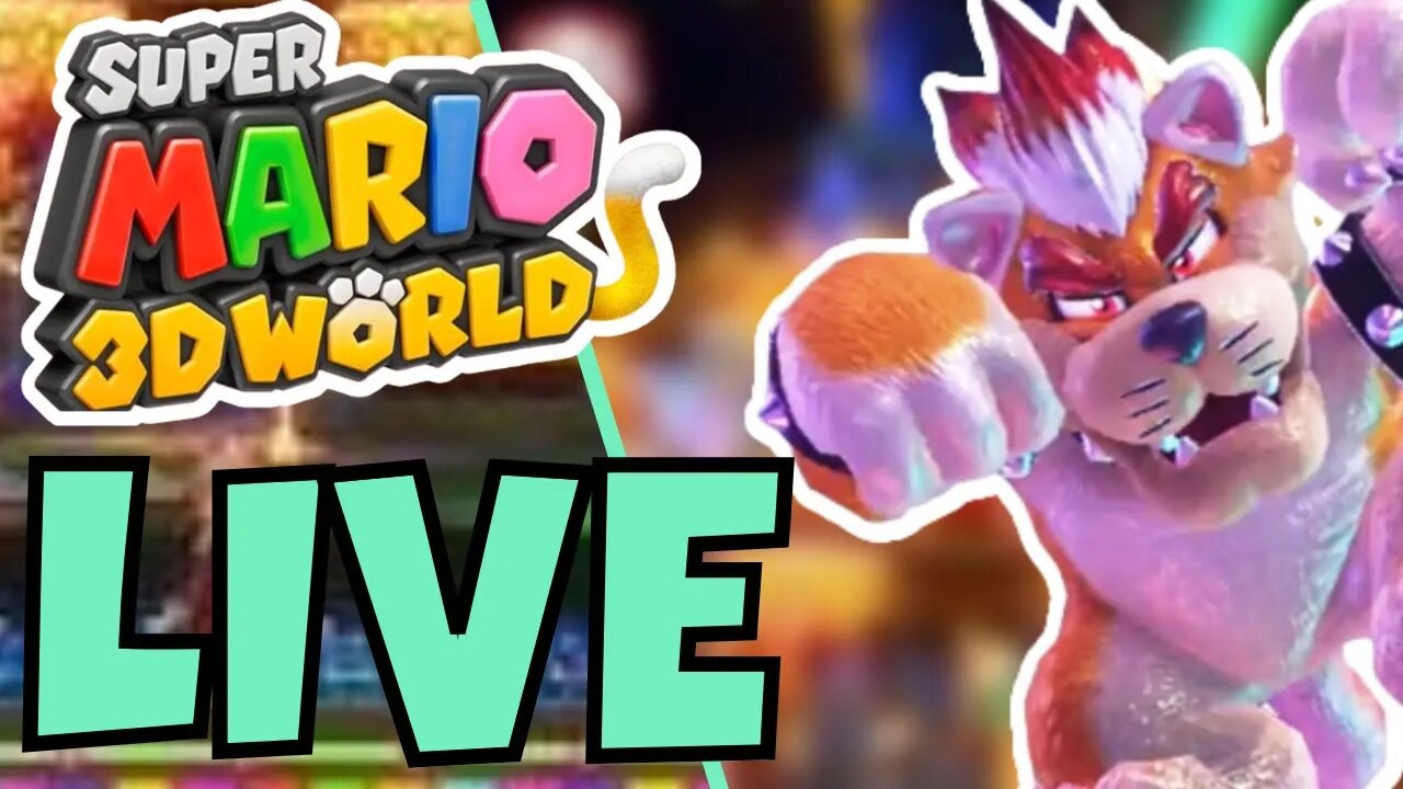 🔴 Meowser | Super Mario 3D World 100% Playthrough