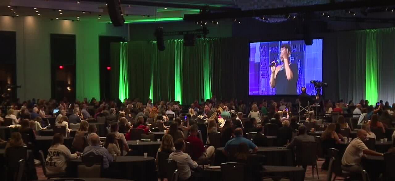 Caesars Forum welcomes back large convention, first since start of pandemic