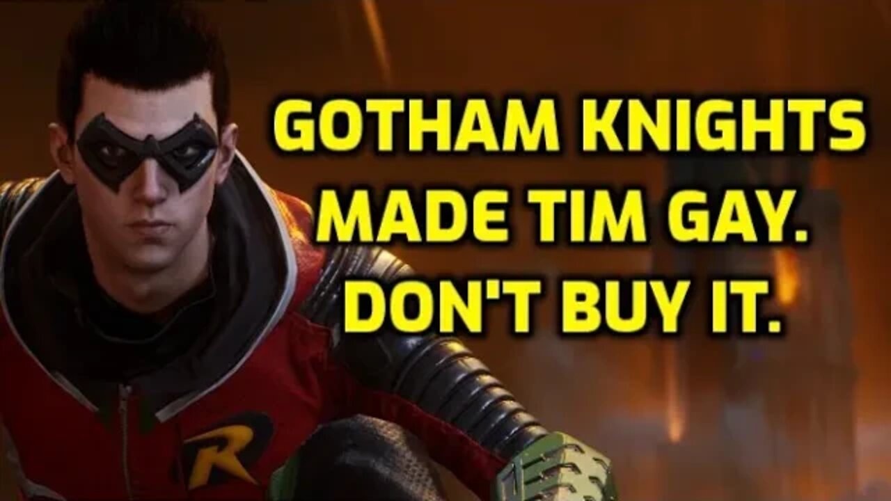 Woke Gotham Knights - Don't buy it