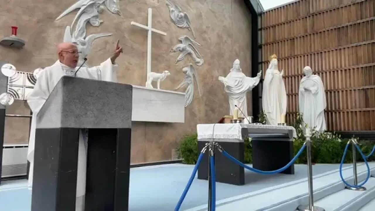 "The Peace of Christ's Mercy" - Fr. Imbarrato's Homily - Sat, July 22, 2023