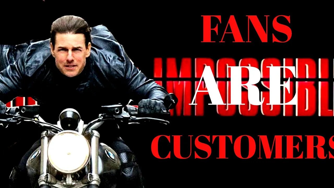 Tom Cruise treats his fans like customers