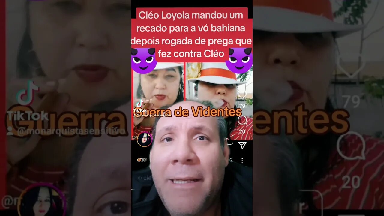 Cleo Loyola vai para cima de vó bahiana