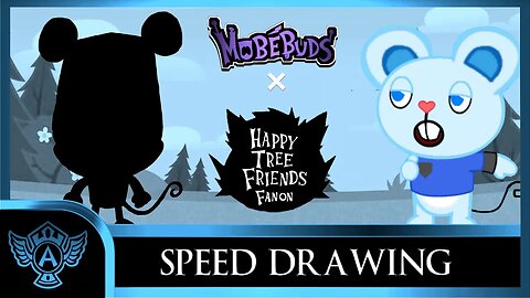 Speed Drawing: Happy Tree Friends Fanon - Lazly | Mobebuds Style