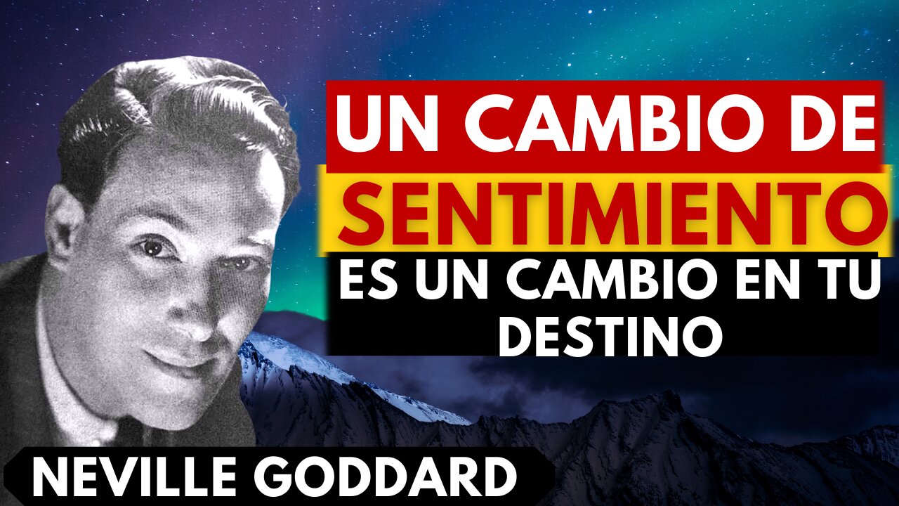 CREA TU MUNDO IDEAL a través de la ley de la consciencia...Neville Goddard en ESPAÑOL