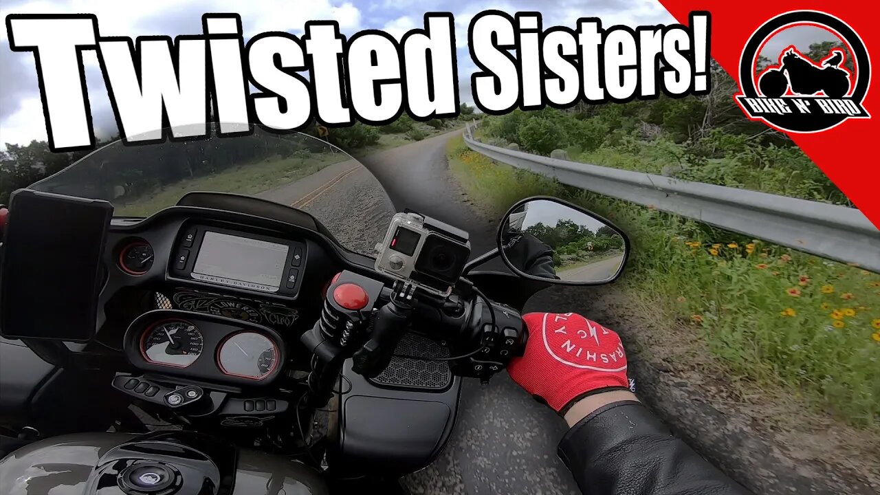 The Best Motorcycle Road in Texas - Twisted Sisters Loop