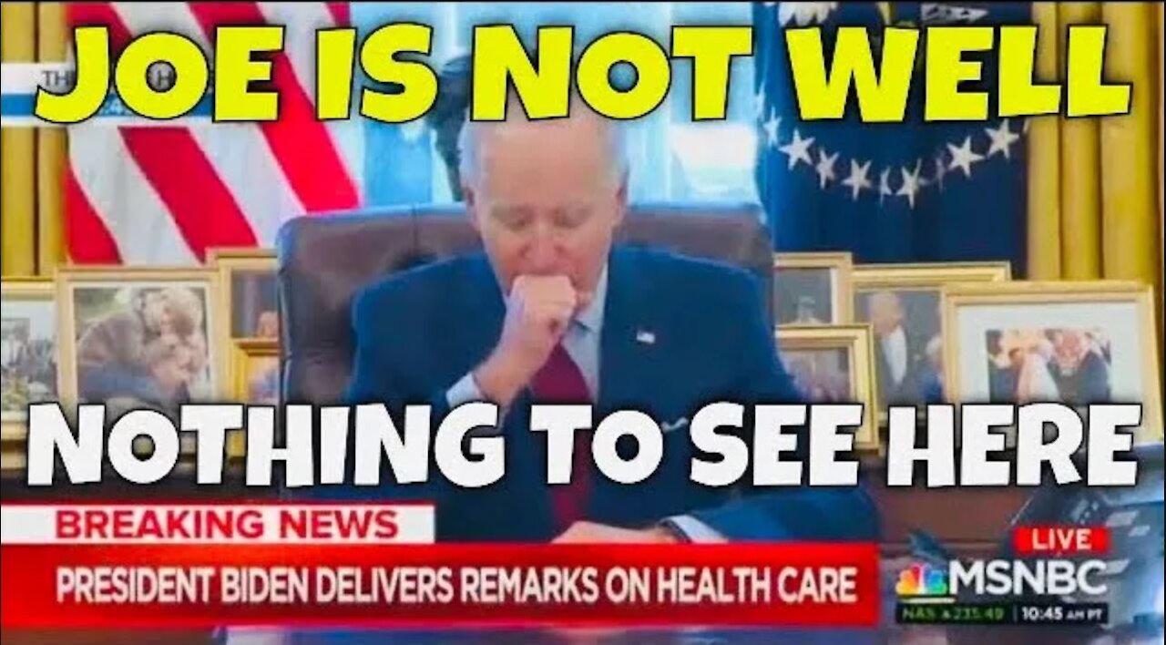 Biden Does NOT Look Well (Nothing to See Here)