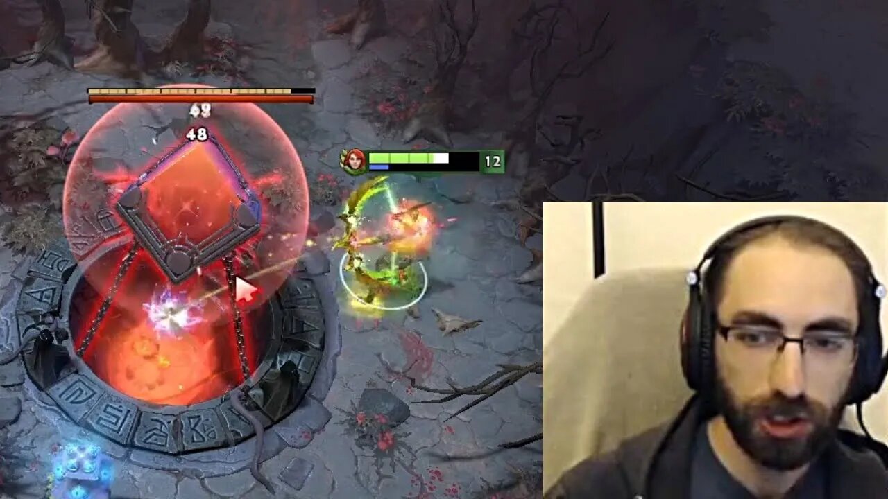 "Free Trip to Base" - SVG trying Solo Tormentor with Windranger | Dota 2