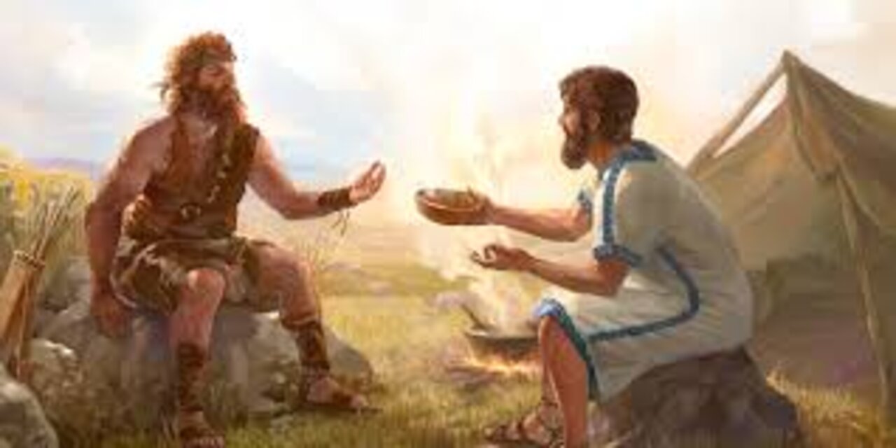 SHORT SERMON: THURS., 9-1-22, JACOB AND ESAU: PLAY THE LONG GAME!