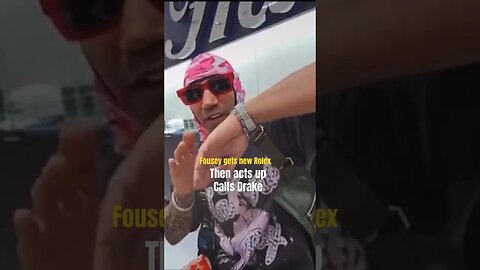 Fousey GETS A ROLEX | IRL Stream Clips Acts up and Calls Drake | Kick G7 takeover live