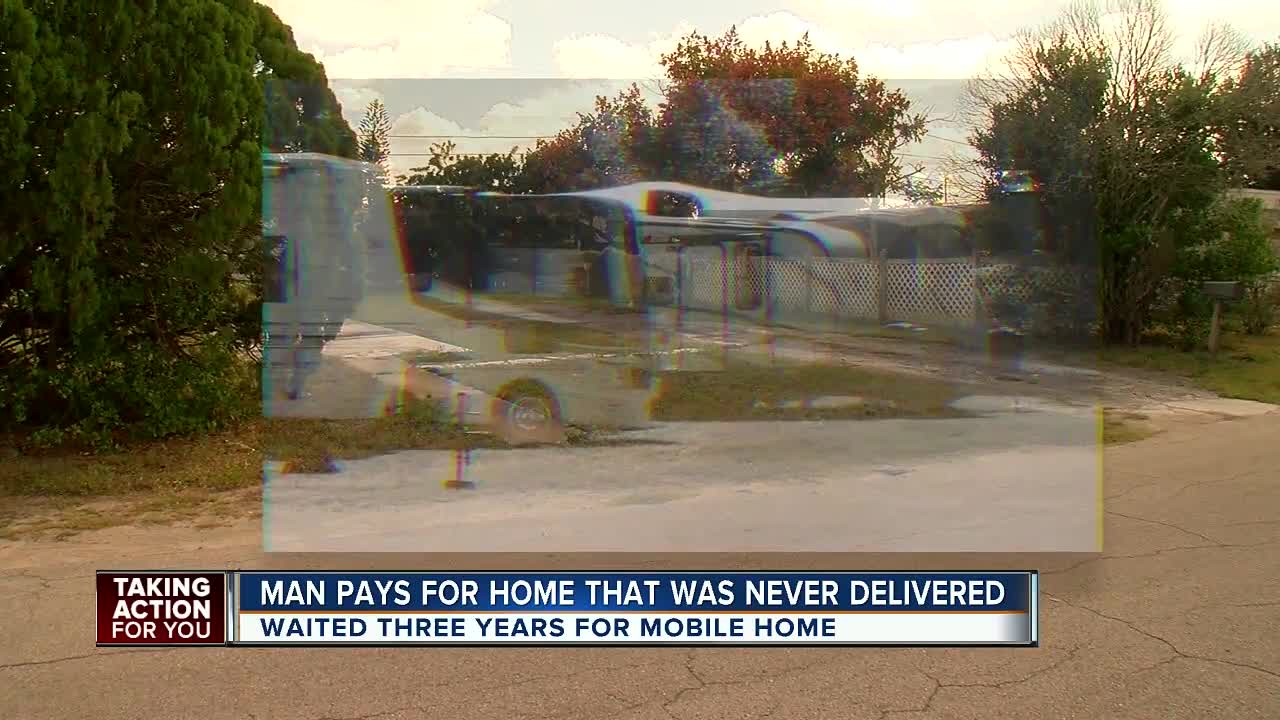 ABC Action News gets refund man who paid for mobile home and then waited for three years