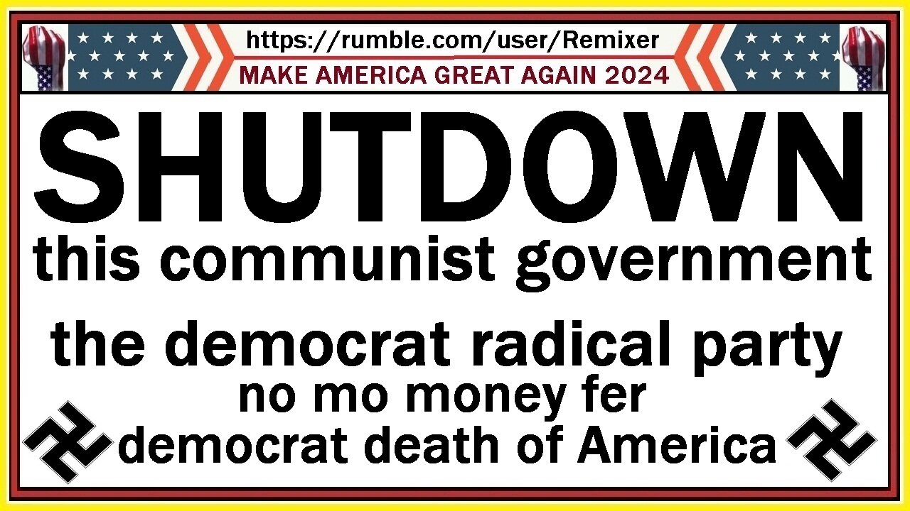 SHUTDOWN THIS GOVERNMENT