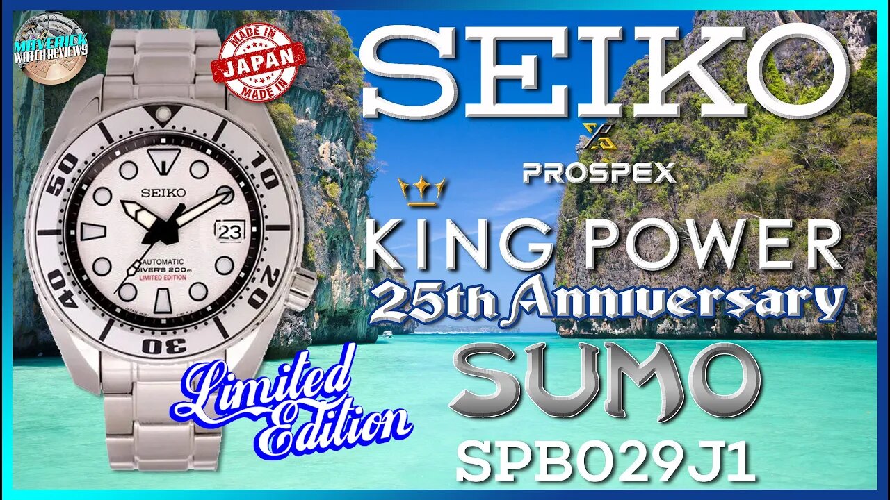 Retro Time! | Seiko Prospex King Power 25th Anniversary Limited Edition Sumo SPB029J1 Unbox & Review