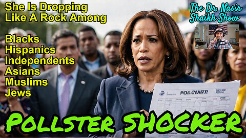 Kamala Harris POLL Numbers are TANKING! DISASTER for VP Harris