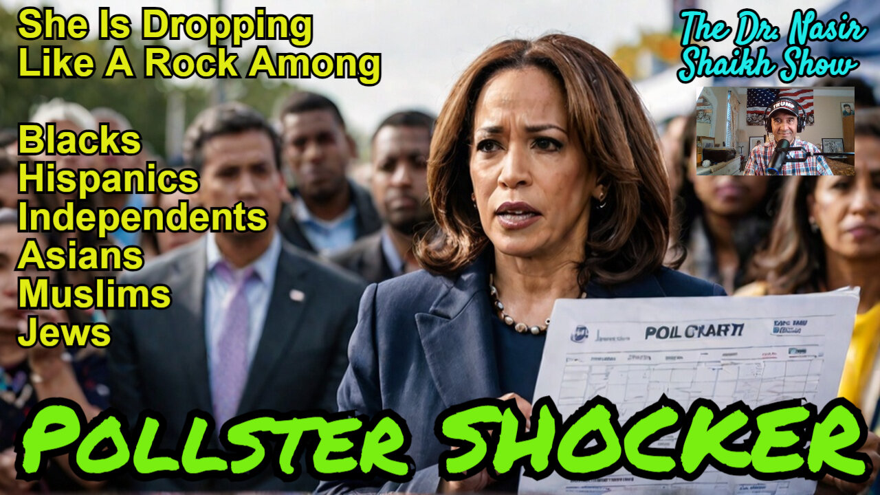 Kamala Harris POLL Numbers are TANKING! DISASTER for VP Harris