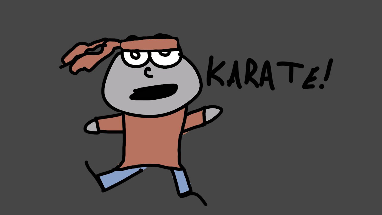 Unexpected Karate Girl
