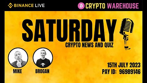 Crypto Saturday News & Quiz Show!!!