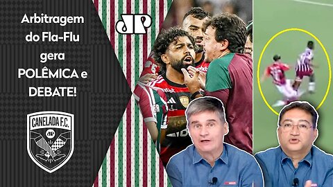 O Fluminense FOI PREJUDICADO contra o Flamengo? "Cara, a ARBITRAGEM pra mim foi..." VEJA DEBATE!