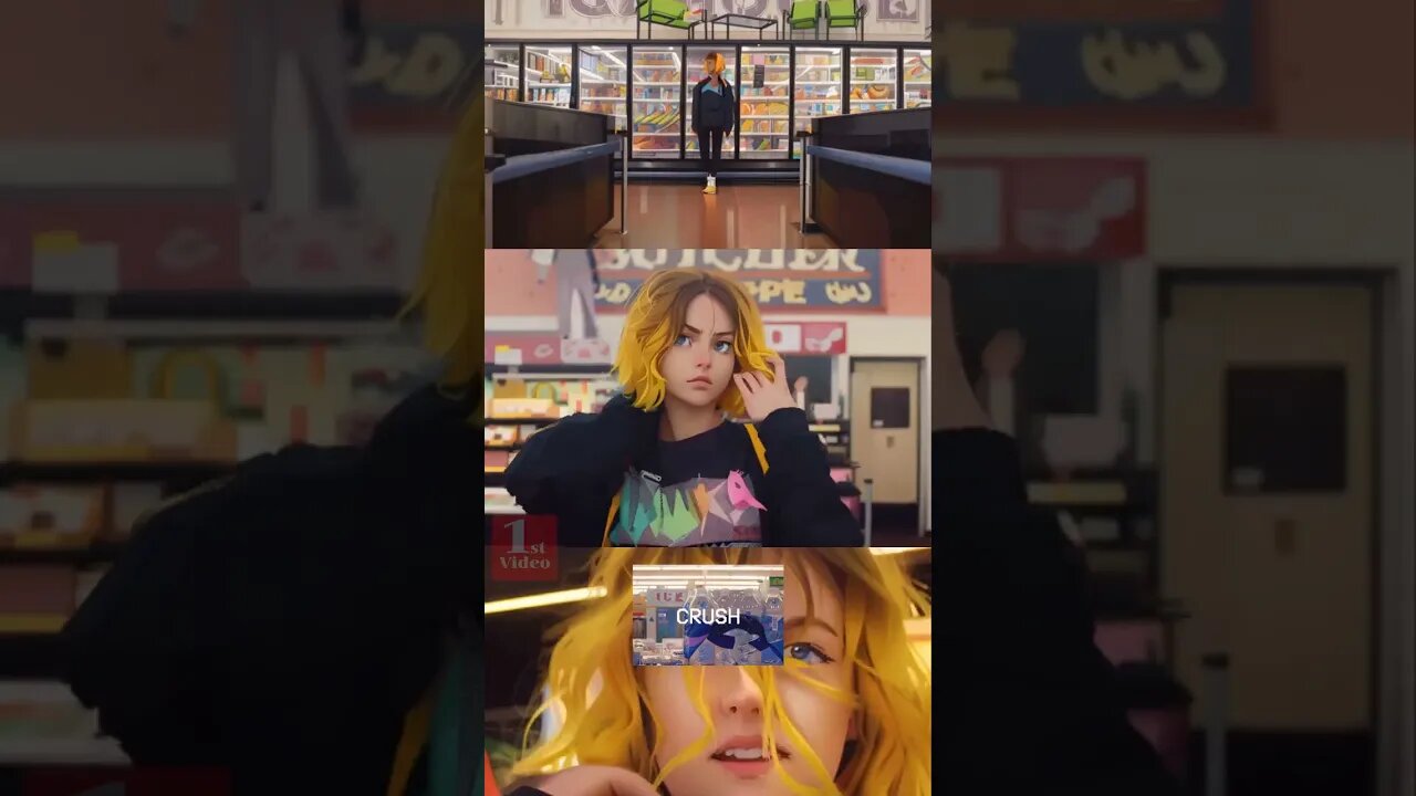 Crush 😏🥰😍😘 #ai #fypyoutube #tessaviolet #musicvideo #music | Tessa Violet