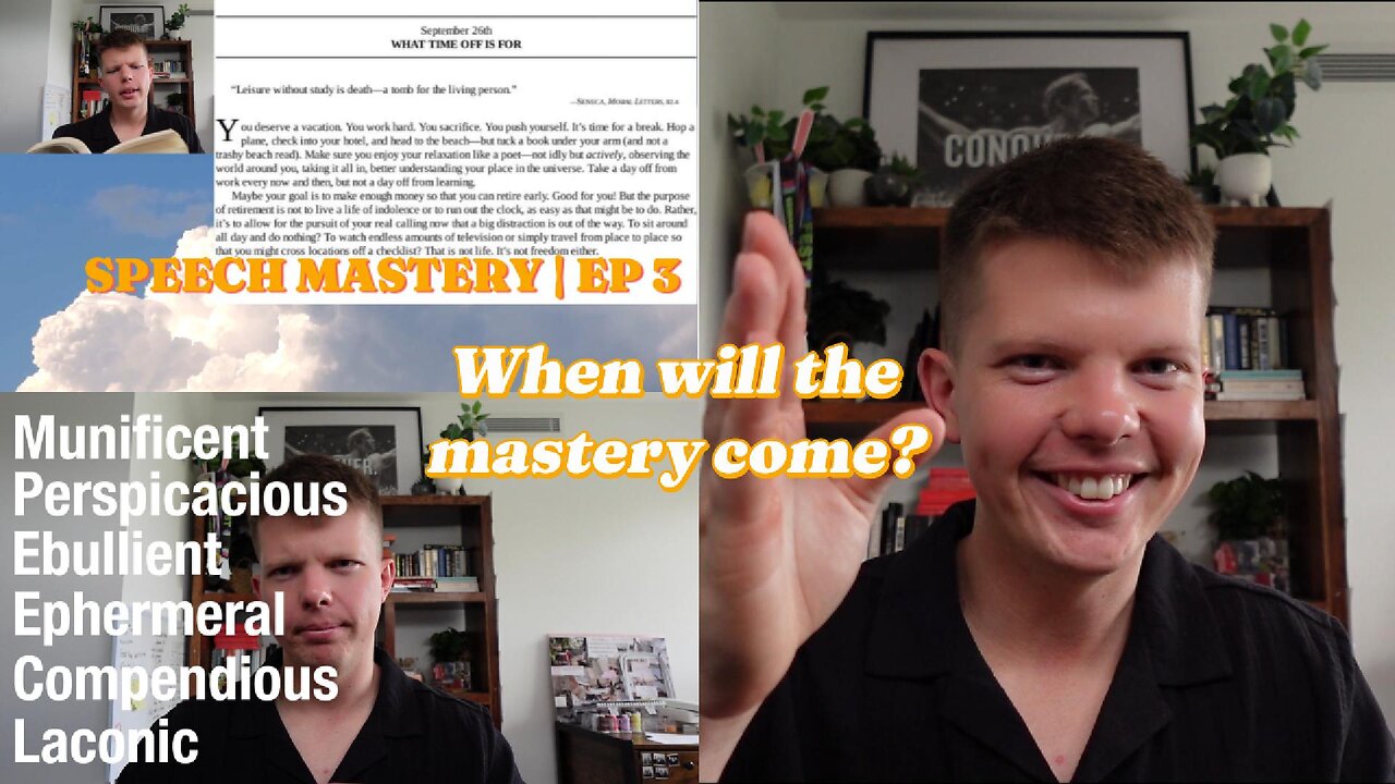 Speech Mastery - Ep 3// Mastering Words